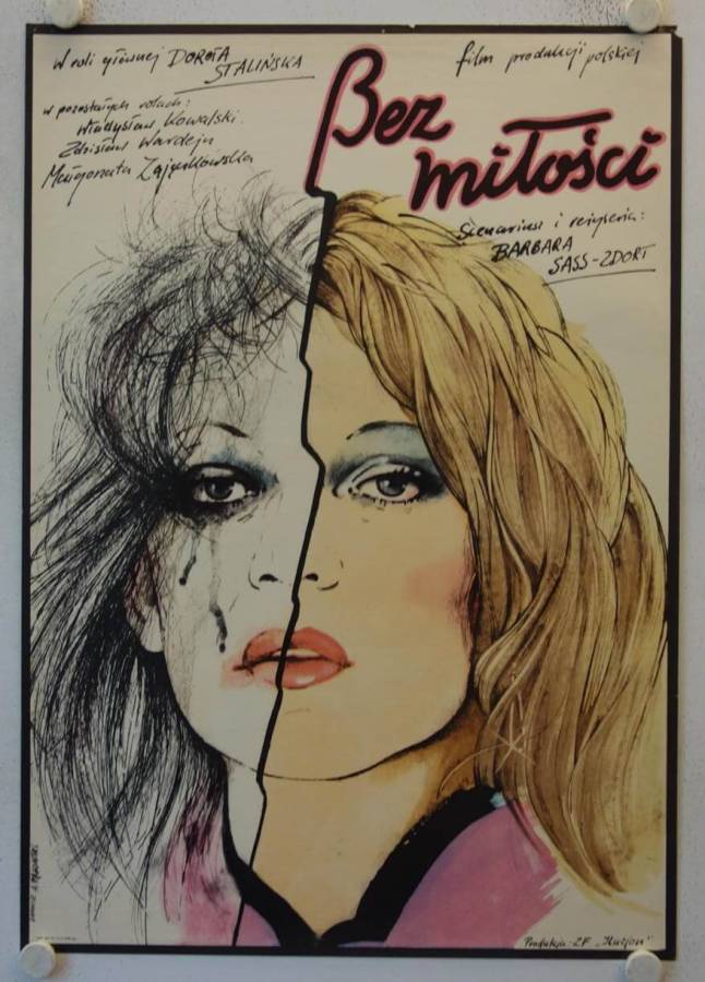 Ohne Liebe originales polnisches Filmplakat